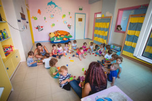 Τραγούδι στην τάξη, Βρεφικό Τμήμα