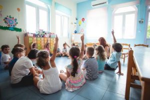 Activities in class, Pre-K – Kindergarten